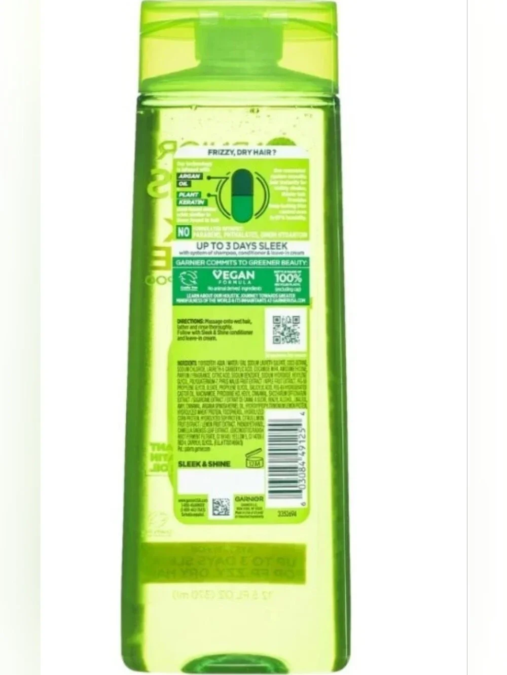 Garnier Fructis Sleek and Shine Fortifying Shampoo & Conditioner Set
